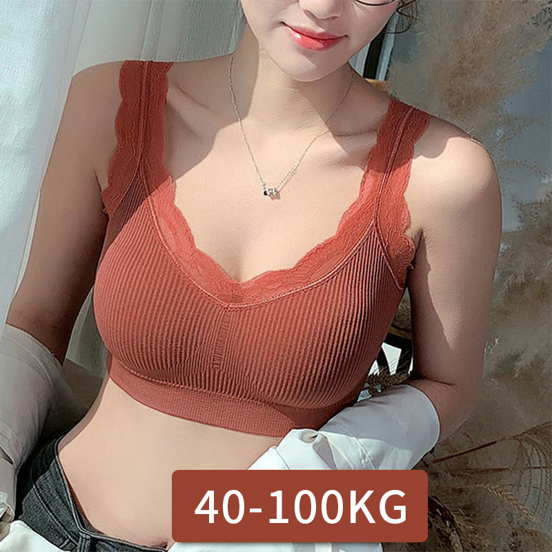 Suspender Tank Top - เซ็กซี่ลูกไม้ Bras สําหรับผู้หญิงไม่มีกระดูก Underwire Push Up