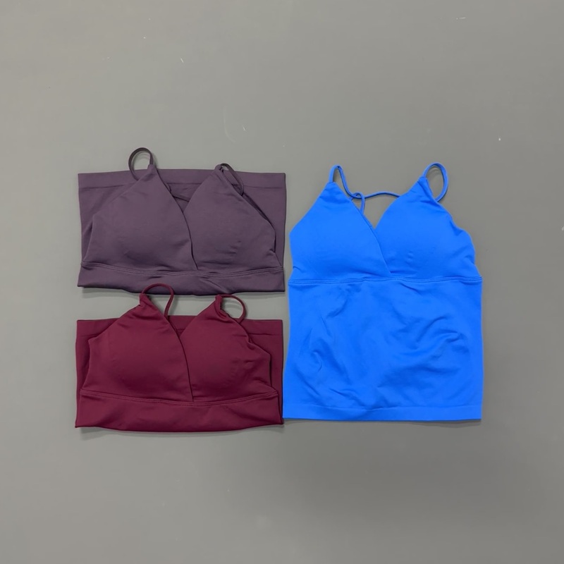 Suspender Tank Top - เสื้อกล้ามกีฬาผู้หญิง ทรงเข้ารูป กระชับสัดส่วน สำหรับโยคะ ออกกำลังกาย วิ่ง