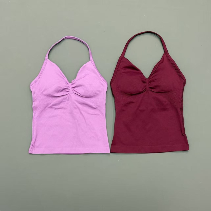 เสื้อกล้ามกีฬาผู้หญิงแบบไร้ตะเ - Suspender Tank Top บทวิจารณ์และราคา