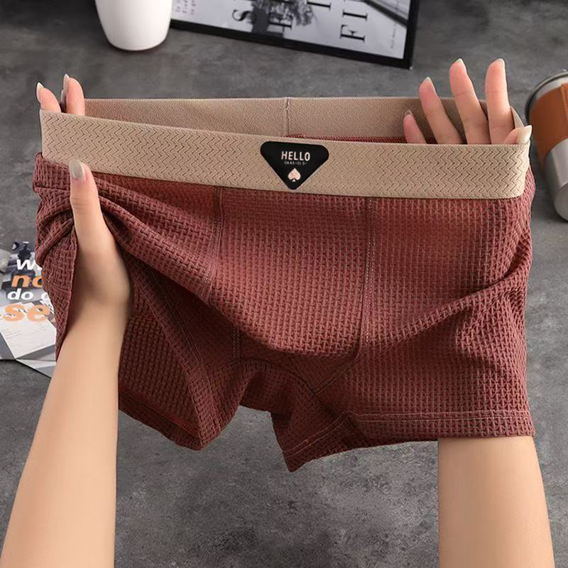 4pcs กางเกงขาสั้นผู้ชายผ้าไหมน - Multi Pack Underwear บทวิจารณ์และราคา