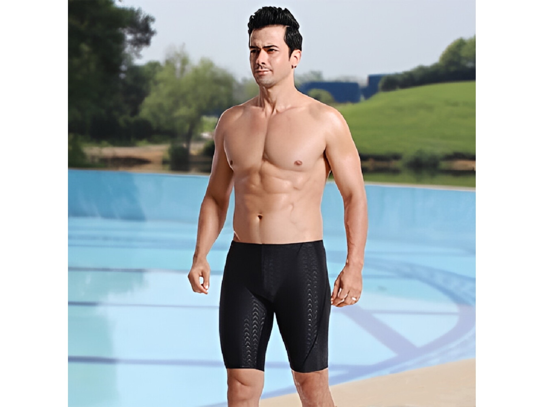 กางเกงว่ายน้ำราบิกาลา กางเกงชา - Trunk Breathable Men บทวิจารณ์และราคา
