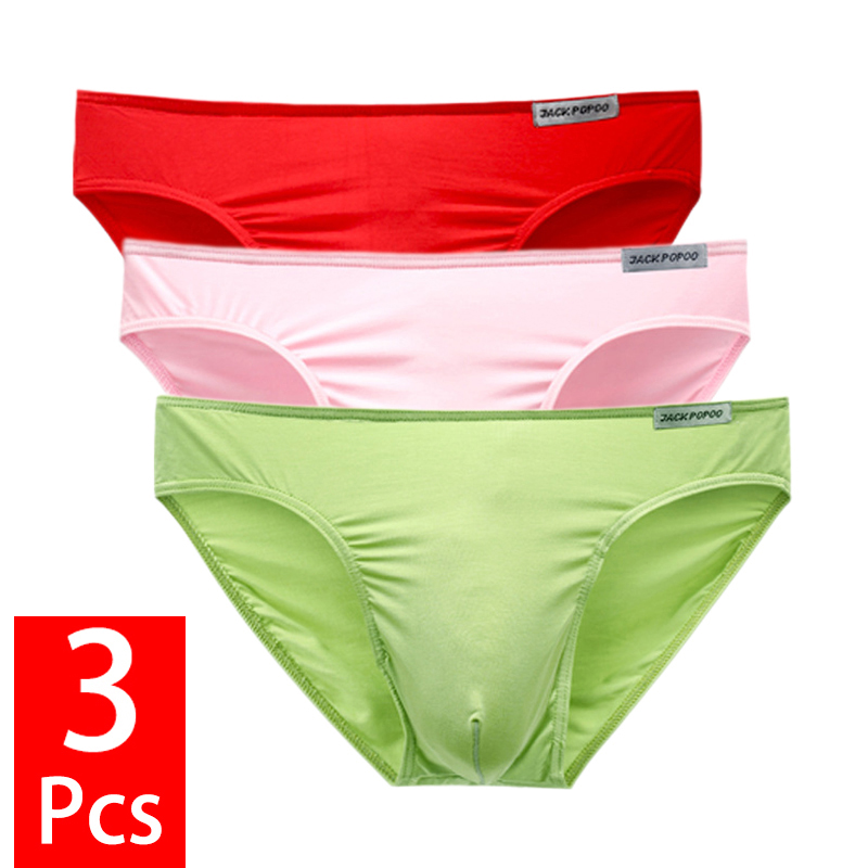 กางเกงในชาย 3 ชิ้น/ชุด ผ้าโมดอ - Multi Pack Underwear บทวิจารณ์และราคา