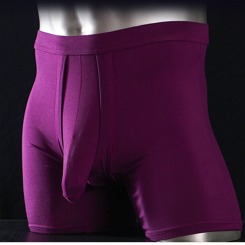 2PCS Mensขายาวชุดชั้นในแยกBall - Long Leg Trunk Men บทวิจารณ์และราคา
