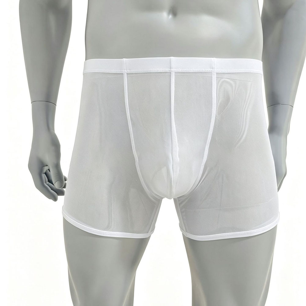 กางเกงบ็อกเซอร์ชายผ้าตาข่ายบาง - Long Leg Trunk Men บทวิจารณ์และราคา