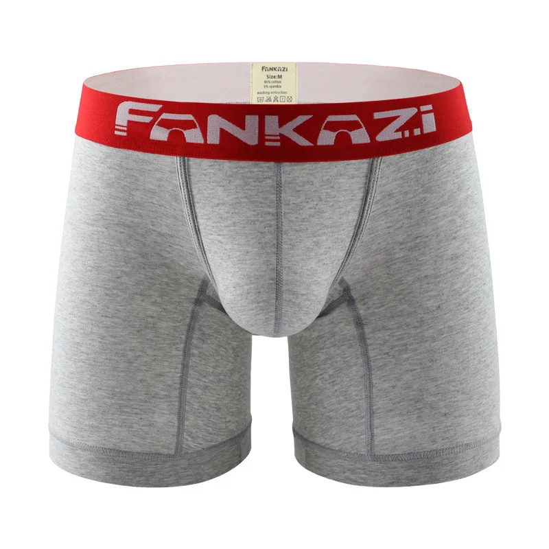 กางเกงในชายทรงบ็อกเซอร์ผ้าฝ้าย - Long Leg Trunk Men บทวิจารณ์และราคา