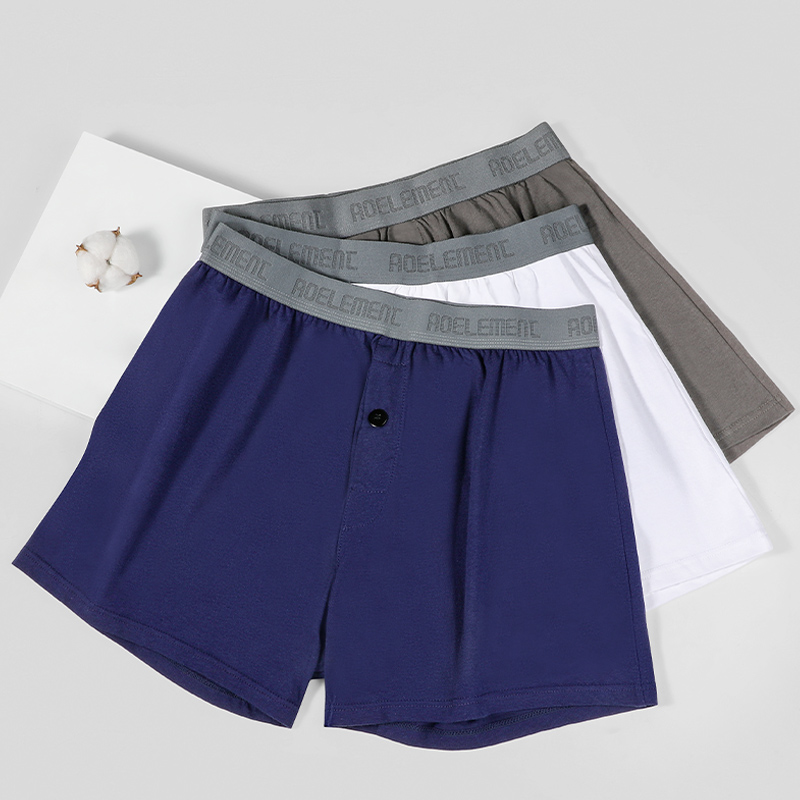 3 ชิ้น Modal u ยกกางเกงในชายกล - Boxer Shorts Modal บทวิจารณ์และราคา
